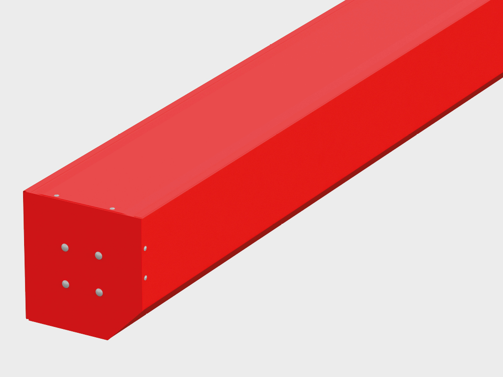 Стальной короб.